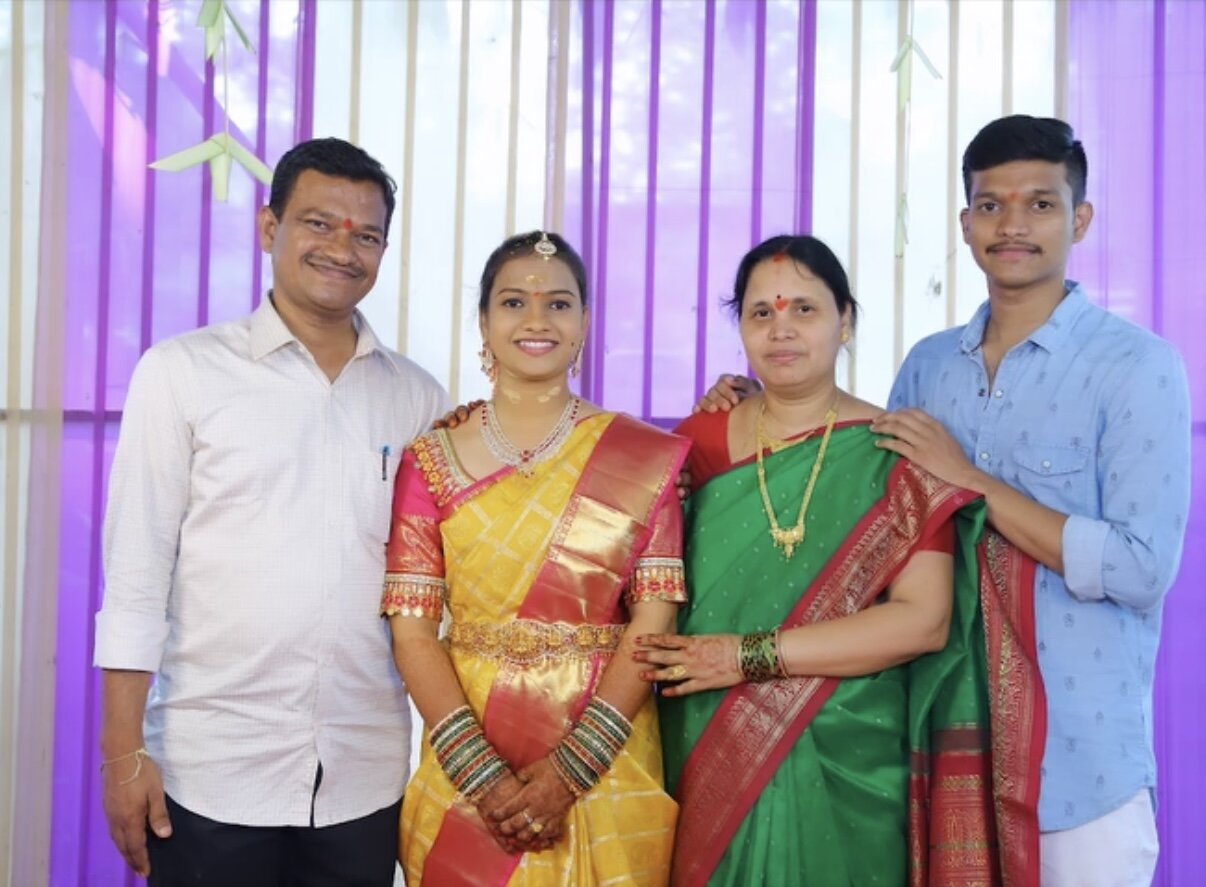 Ganji Krishna Murthy at daughter wedding celebration
