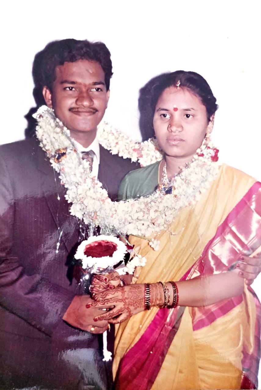 Wedding of Ganji Krishna Murthy and Chiluveri Maha Lakshmi - 26 May 1991